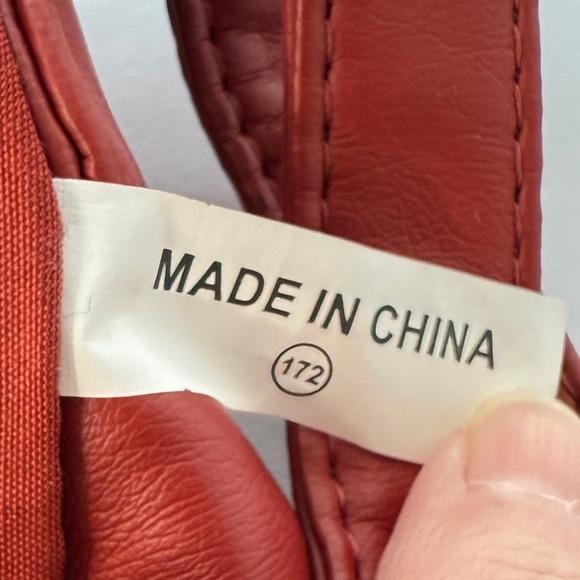 Bueno Crossbody Red Shoulder‎ Bag Purse Multi Zip - Picture 7 of 15